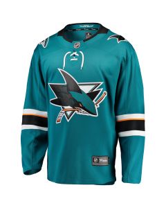 Fanatics Breakaway Jersey Home SJ Sharks Blauw/Groen