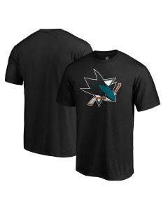 Fanatics Mid Essential T-Shirt san Jose Sharks Zwart