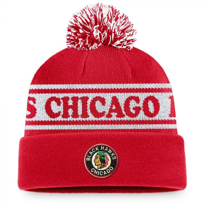 Fanatics Muts Sport Resort Chicago Blackhawks Rood One-Size