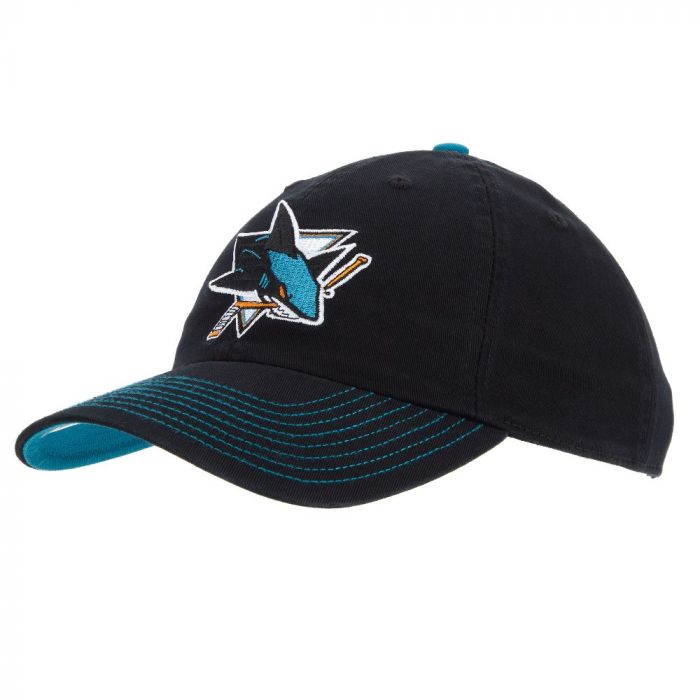 Fanatics Fan Adjustable Cap San Jose Sharks Zwart OS