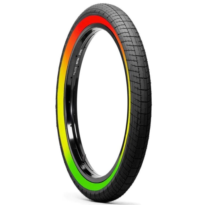 Saltplus Sting Tire rasta sidewall 20"x2.4" 65 PSI