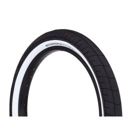 WeThePeople Activate BMX Tire Black/White 20"x2.4" 100 PSI